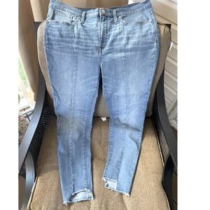 MADEWELL SKINNY HIGH RISE